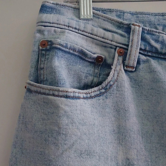 Abercrombie Curve Love Ultra High Rise 90s Straight Jean 14/32 - Picture 6 of 10